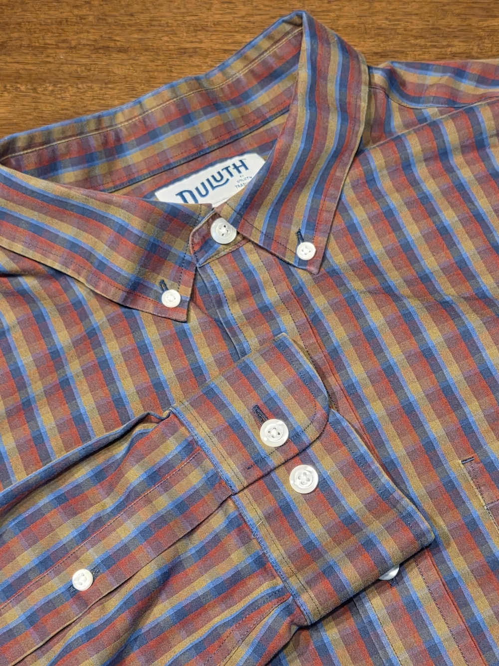 Carhartt Multicolor Plaid Button-Down Shirt - Rust, Blue, Olive Tones